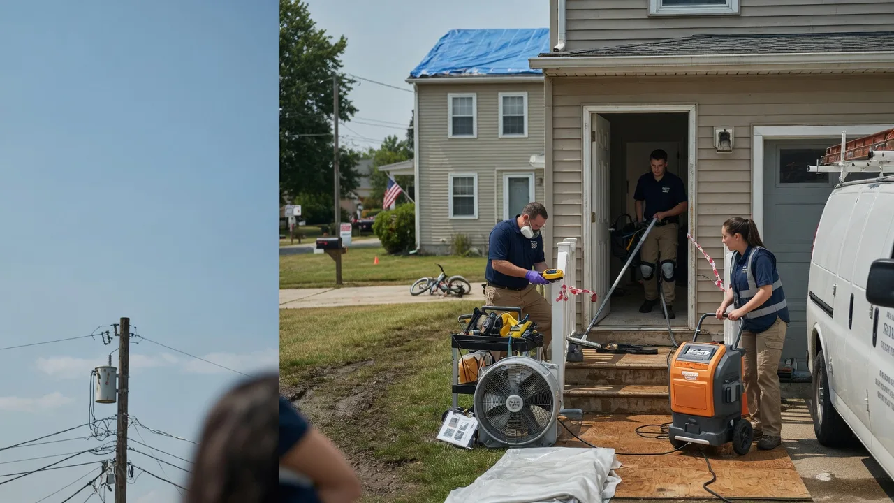 Water Damage Repair in Twining, MI near me